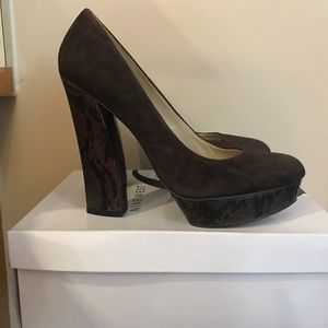Nine West Brown Vividly Pumps